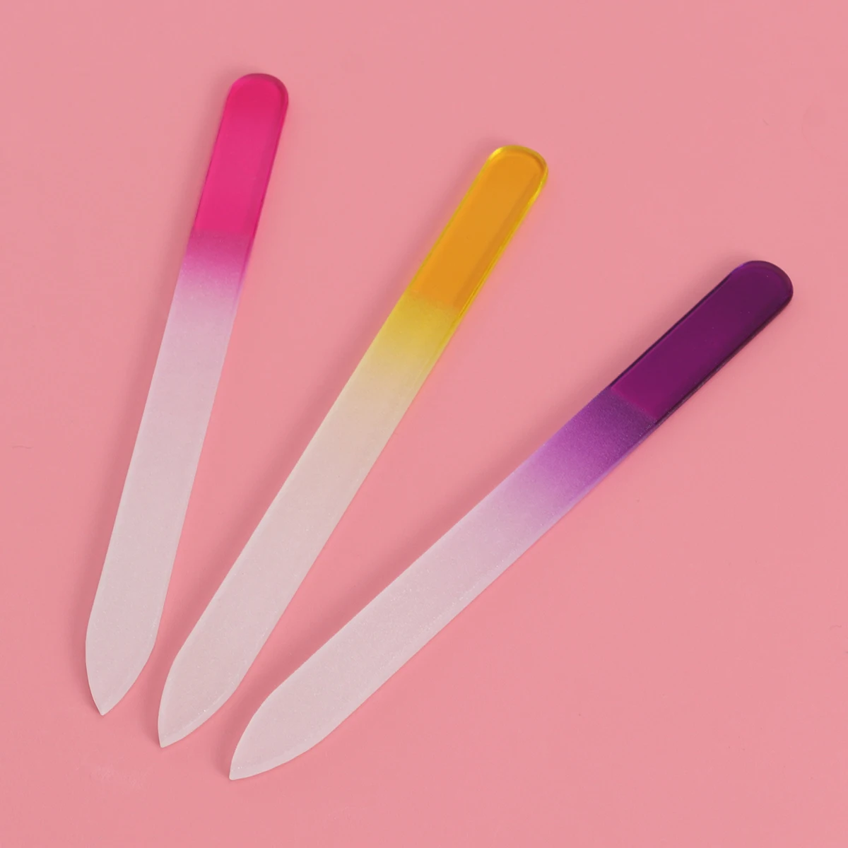 3 Pcs Glass Files Medium Grit Tools Reusable Fingernail Shaping Pedicure Files for Smooth Hygienic Manicure Nail
3 Pcs Glass Files Medium Grit Tools Reusable Fingernail Shaping Pedicure Files for Smooth Hygienic Manicure Nail