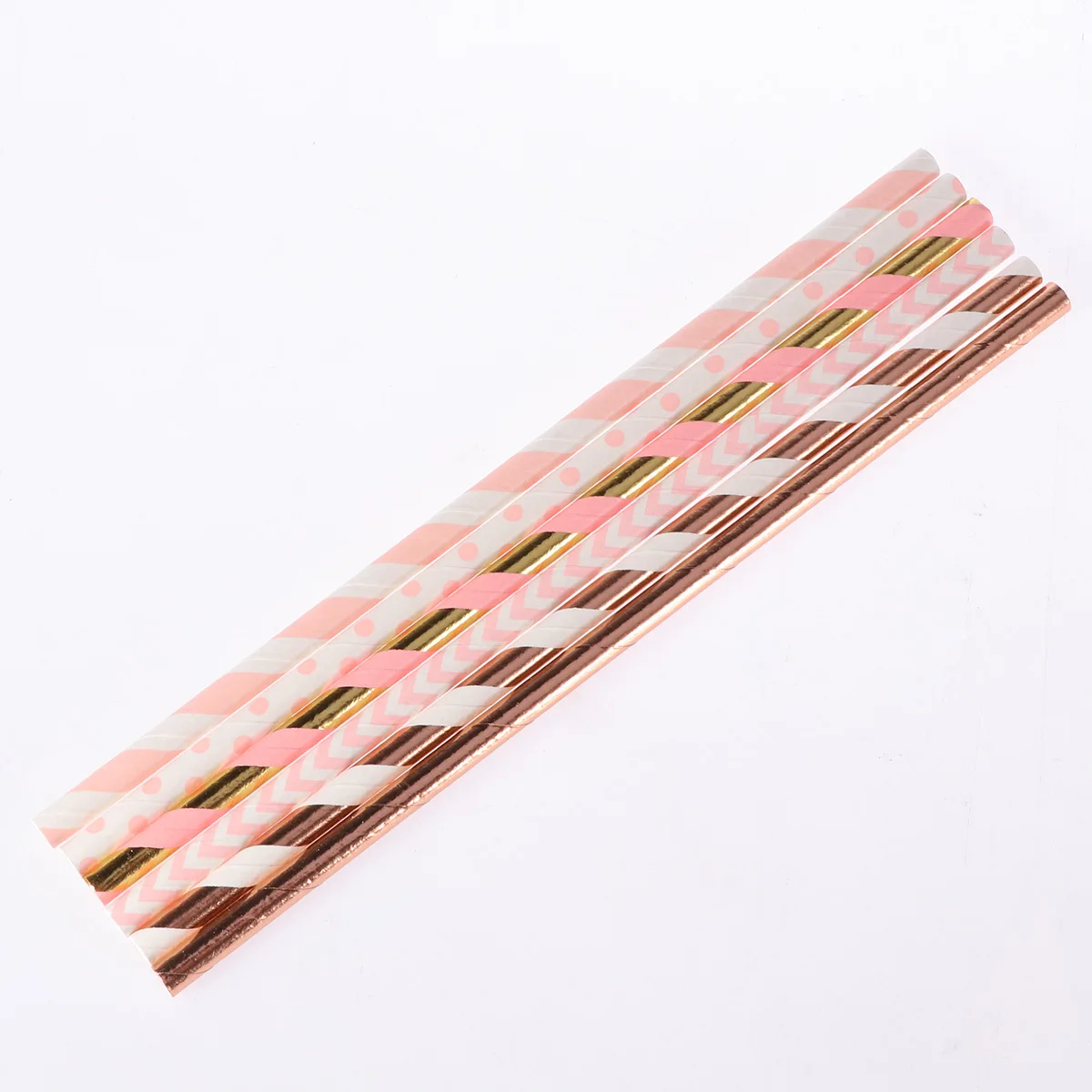 150Pcs Paper Straws Biodegradable Disposable Drinking Straws Rose Gold Pink for Birthday Wedding Party Supplies 
150Pcs Paper Straws Biodegradable Disposable Drinking Straws Rose Gold Pink for Birthday Wedding Party Supplies