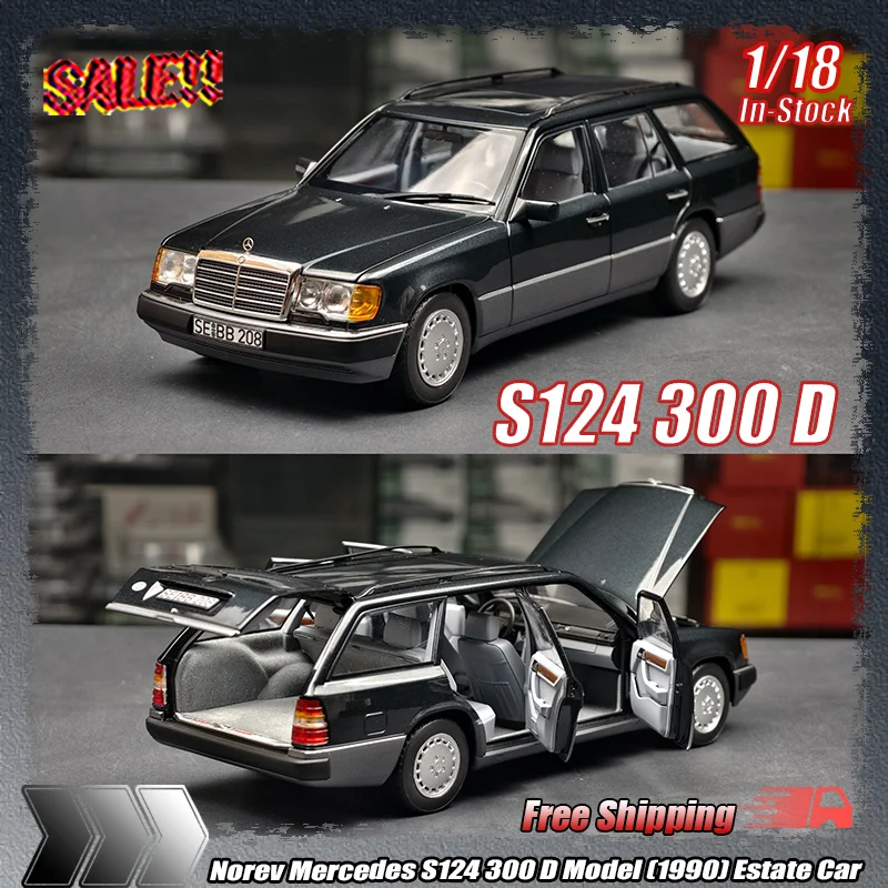 In Stock Norev 1:18 Mercedes S124 300 D Model (1990) Estate Car - Alloy Diecast Molded Simulation Car Model Custom Kid Toy Gifts
In Stock Norev 1:18 Mercedes S124 300 D Model (1990) Estate Car - Alloy Diecast Molded Simulation Car Model Custom Kid Toy Gifts