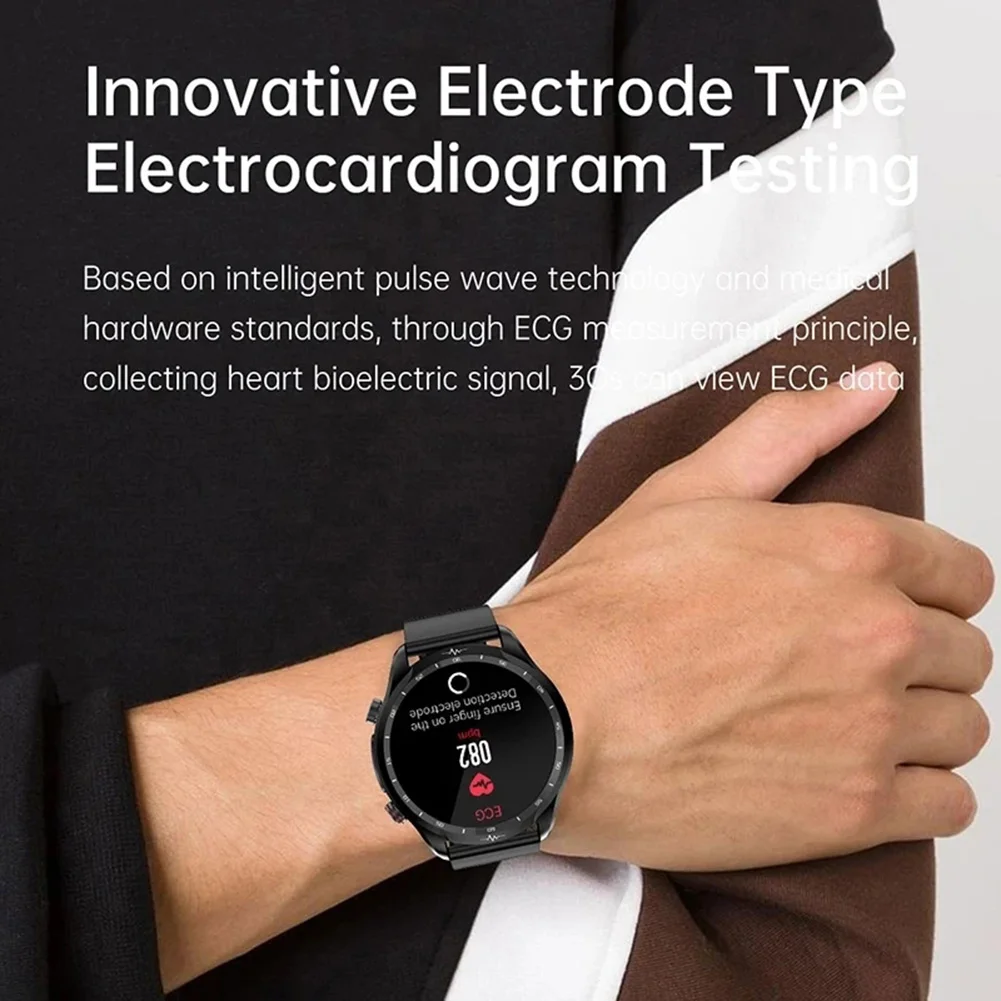 Round Smart Watchs With Silicone/Leather Strap Portable Waterproof Anti-Drop Watches For Women Men
Round Smart Watchs With Silicone/Leather Strap Portable Waterproof Anti-Drop Watches For Women Men