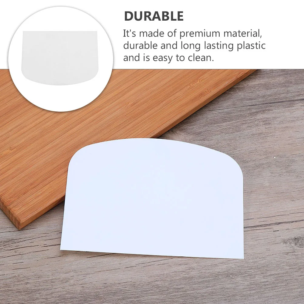 Baking Scraper Plastic Kitchen Tool For Cream Dough Cake Smoothing Lightweight Non-Scratch Pastry Butter Spatula Baking
Baking Scraper Plastic Kitchen Tool For Cream Dough Cake Smoothing Lightweight Non-Scratch Pastry Butter Spatula Baking