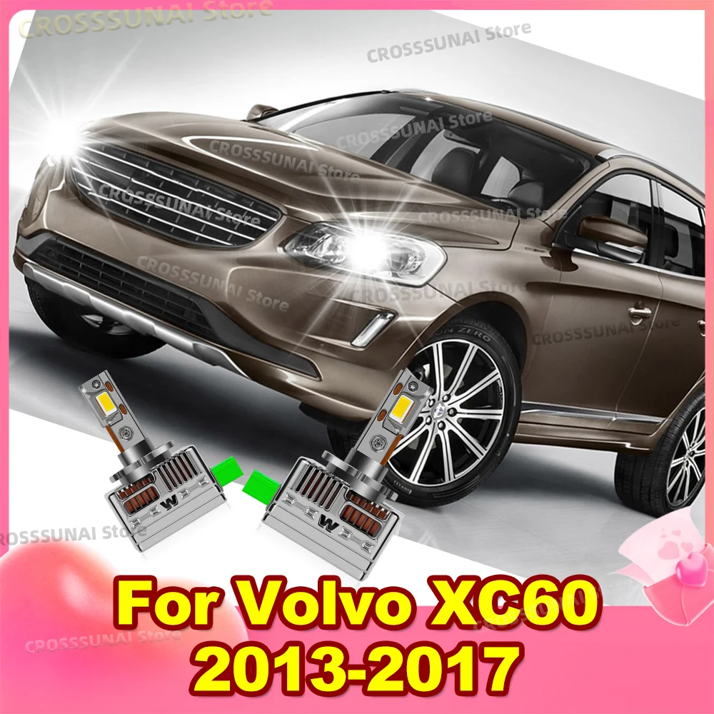 2PCS LED Car Headlight CANbus Xenon Lamp Upgrade Car Light 6000K For Volvo XC60 2013 2014 2015 2016 2017
2PCS LED Car Headlight CANbus Xenon Lamp Upgrade Car Light 6000K For Volvo XC60 2013 2014 2015 2016 2017