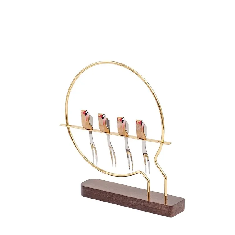 High-end fruit forks, creative art ornaments, living room coffee table, light luxury Chinese modern simple household stainless
High-end fruit forks, creative art ornaments, living room coffee table, light luxury Chinese modern simple household stainless