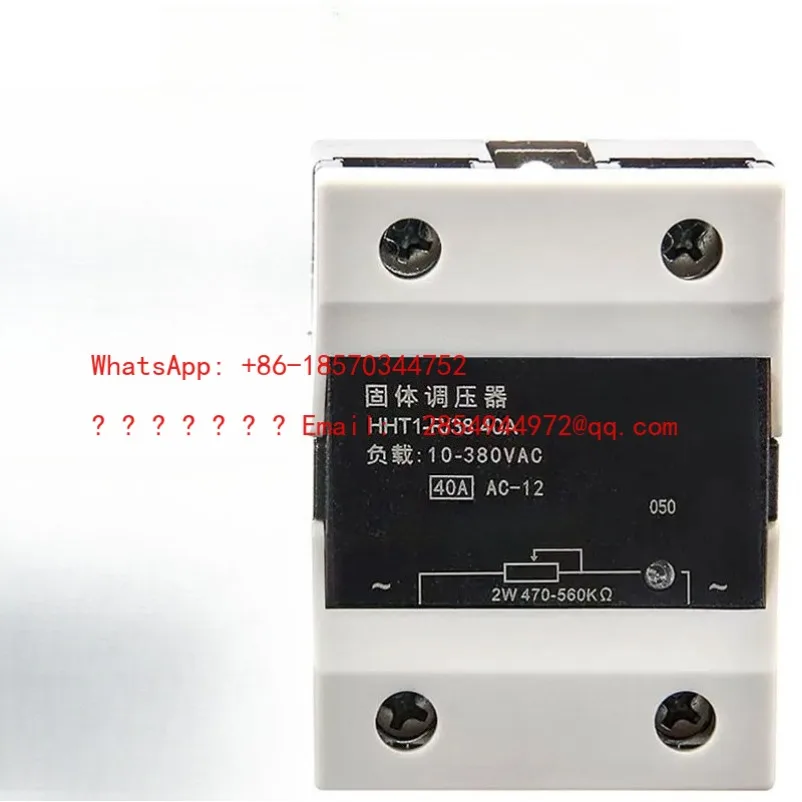 Однофазный твердотельный стабилизатор напряжения HHT1-R/22 HHT1-R/38 40A 15A/25A/80A
Однофазный твердотельный стабилизатор напряжения HHT1-R/22 HHT1-R/38 40A 15A/25A/80A