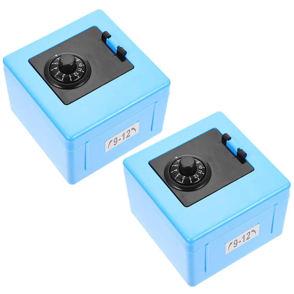 2Pcs Mini Kids Safe Plastic Piggy Bank Password Coin Box Top Opening Money Saving Jar for Children Decorative Cartoon Shape Home
2Pcs Mini Kids Safe Plastic Piggy Bank Password Coin Box Top Opening Money Saving Jar for Children Decorative Cartoon Shape Home