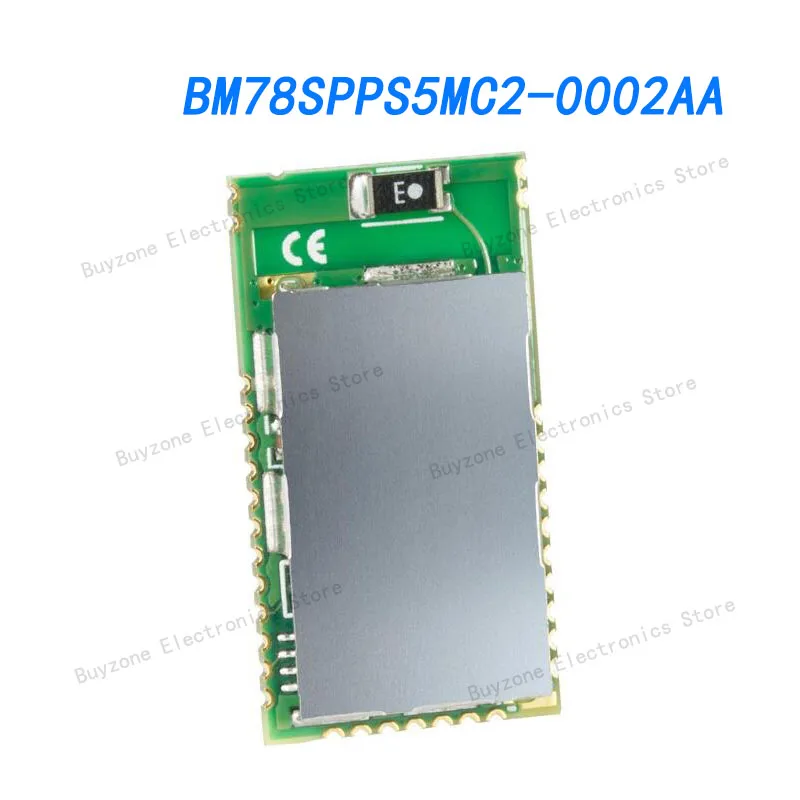 BM78SPPS5MC2-0002AA Bluetooth v5.0, модуль приемопередатчика двойного режима, 2,4 ГГц, встроенное, поверхностное крепление чипа
BM78SPPS5MC2-0002AA Bluetooth v5.0, модуль приемопередатчика двойного режима, 2,4 ГГц, встроенное, поверхностное крепление чипа