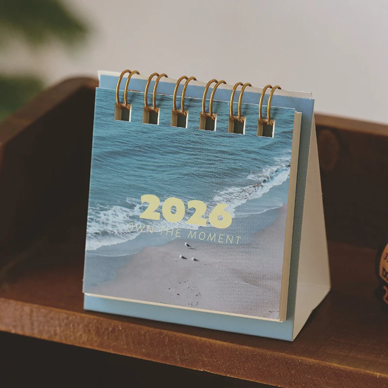 2026 Landscape Mini Desk Calendar Creative Coil Calendar Planner Desktop Ornament Decoration Office Stationery
2026 Landscape Mini Desk Calendar Creative Coil Calendar Planner Desktop Ornament Decoration Office Stationery