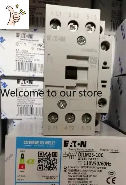 2025.5 New Genuine Eaton Bell Muller AC Contactor DILM25-10C 110V Real Shot Switch In Stock
2025.5 New Genuine Eaton Bell Muller AC Contactor DILM25-10C 110V Real Shot Switch In Stock