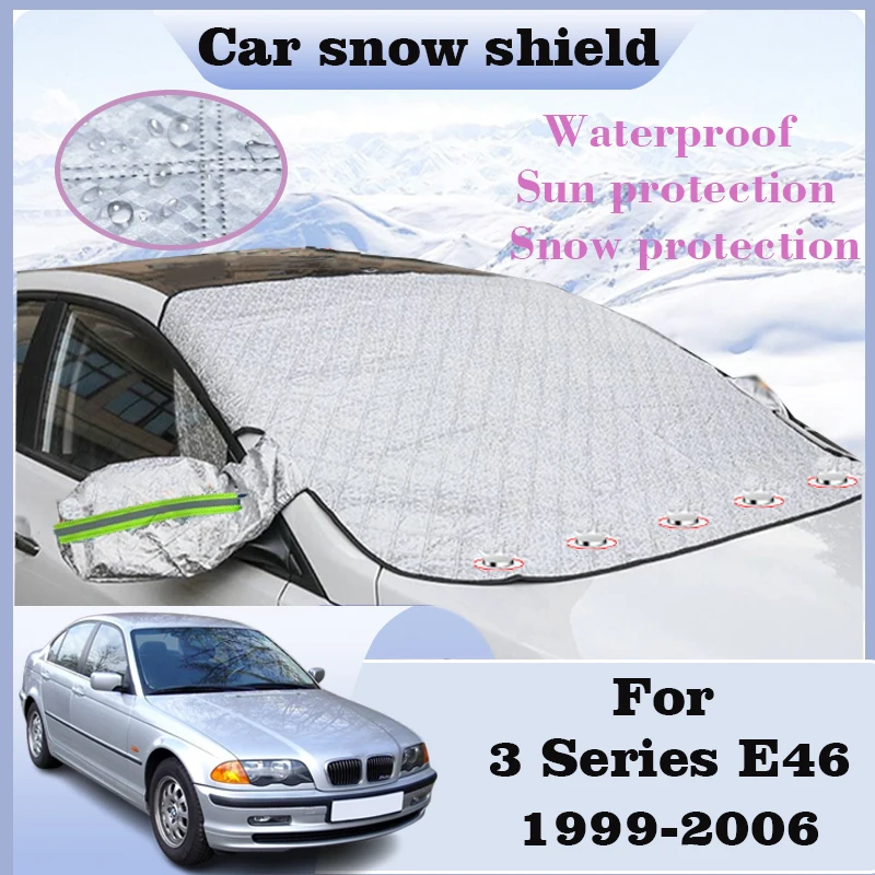 Auto Snow Cover For BMW 3 Series E46 Accessories 1999-2006 2005 Front Windshield Cover Sunshades Sunshade Car Protection Tools
Auto Snow Cover For BMW 3 Series E46 Accessories 1999-2006 2005 Front Windshield Cover Sunshades Sunshade Car Protection Tools