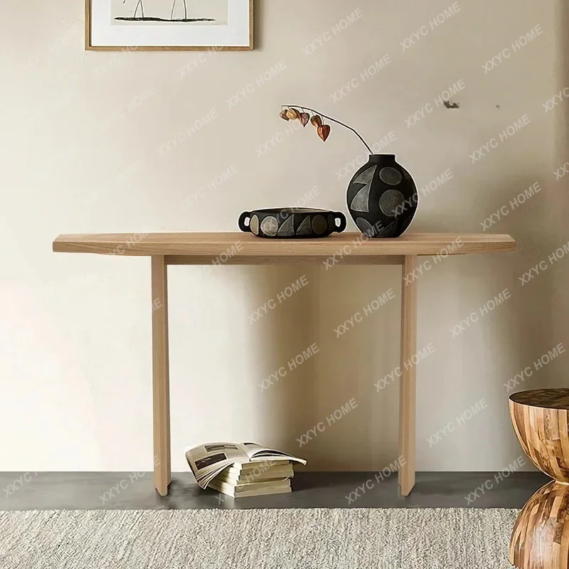 hh New Chinese solid wood art entrance table Super narrow entrance table creative narrow table
hh New Chinese solid wood art entrance table Super narrow entrance table creative narrow table