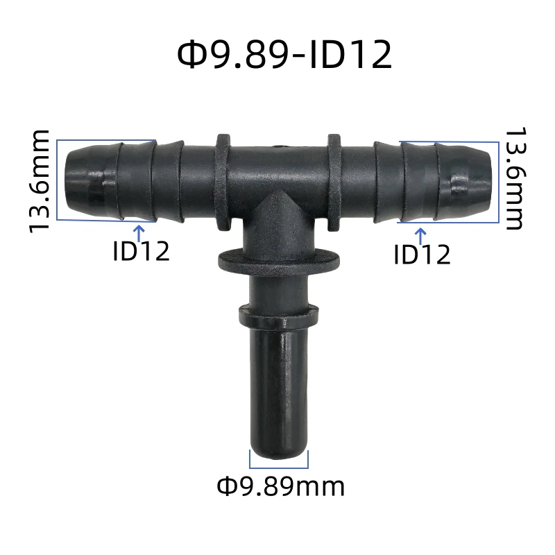 9.89mm-ID12 universal Tee connector general Fuel line quick connector male T fittings connector 2pcs a lot
9.89mm-ID12 universal Tee connector general Fuel line quick connector male T fittings connector 2pcs a lot