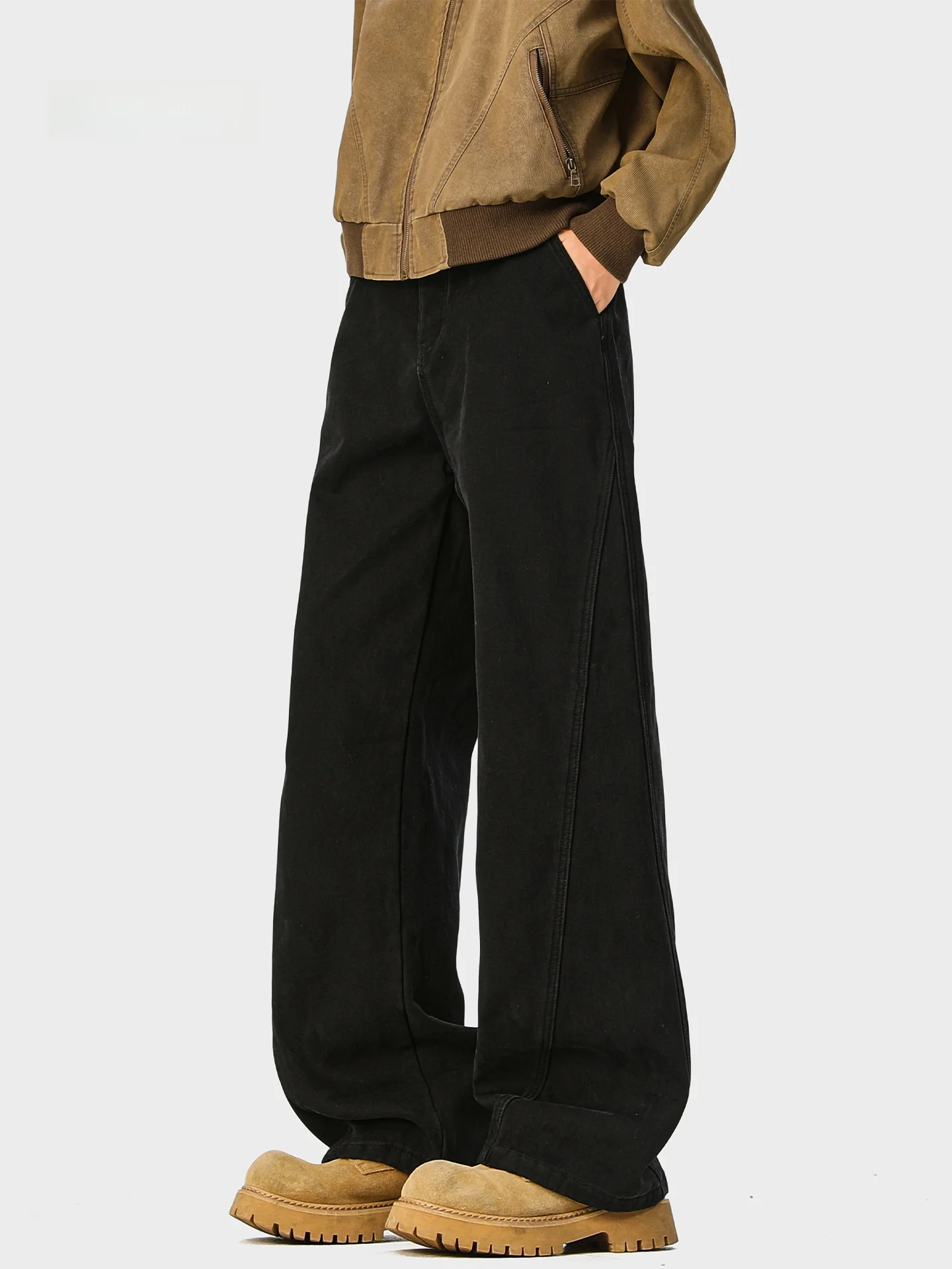 Мужские повседневные свободные брюки American Sle Cleanfit Bla Work Pants, новинка 2026 года, длинные, с высокой талией, на молнии, из хлопка, весенние
Мужские повседневные свободные брюки American Sle Cleanfit Bla Work Pants, новинка 2026 года, длинные, с высокой талией, на молнии, из хлопка, весенние