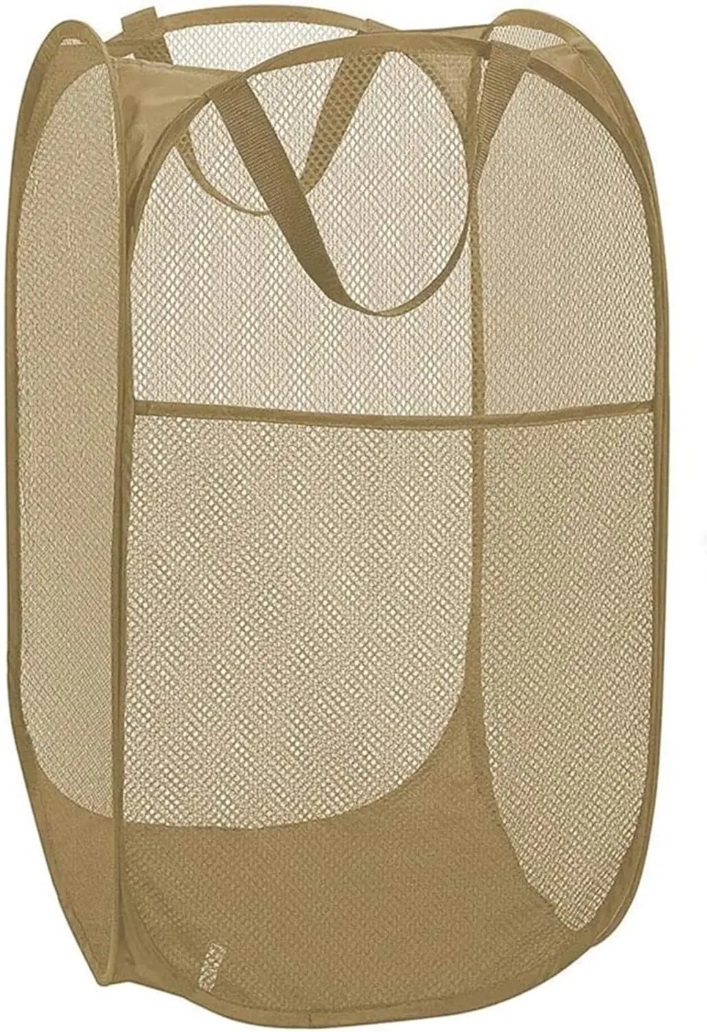 Sturdy Collapsible Big Mesh Laundry Basket Large Clothes Hamper with Handles Portable Room Closet Storage Organizer Beige
Sturdy Collapsible Big Mesh Laundry Basket Large Clothes Hamper with Handles Portable Room Closet Storage Organizer Beige