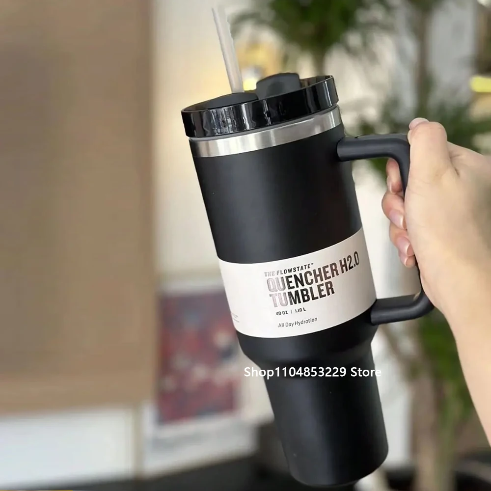 Герметичная черная 40 унций вакуумная изолированная автомобильная кружка с двойными стенками, стальная соломенная крышка, дорожная чашка для холодных напитков
Герметичная черная 40 унций вакуумная изолированная автомобильная кружка с двойными стенками, стальная соломенная крышка, дорожная чашка для холодных напитков