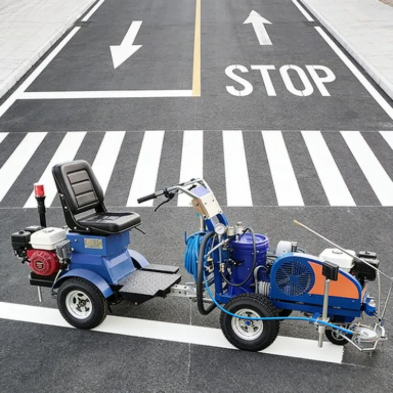 Airless Road Line Marking Machine with Adjustable Line Width for Crosswalk
Airless Road Line Marking Machine with Adjustable Line Width for Crosswalk