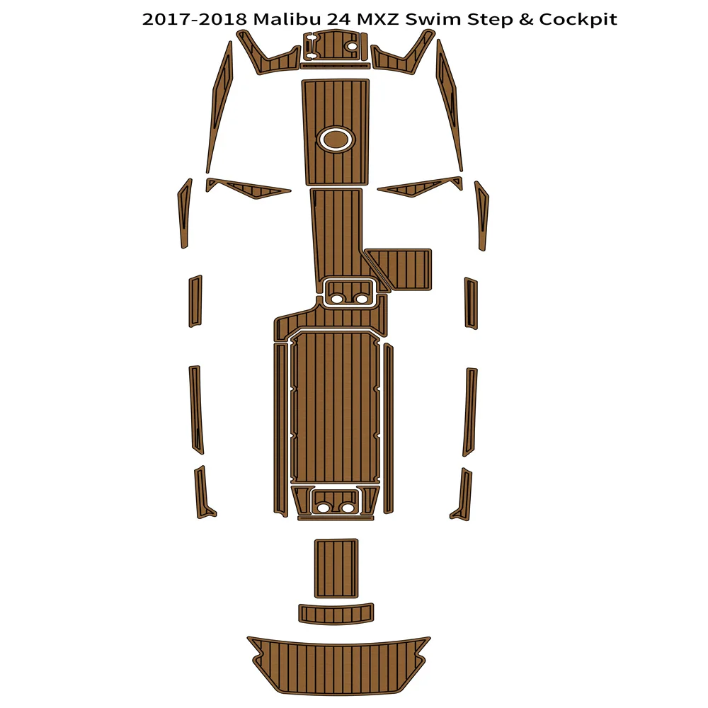 2017-2018 Malibu 24 MXZ Swim Step Cockpit Boat EVA Faux Foam Teak Deck Floor Pad
2017-2018 Malibu 24 MXZ Swim Step Cockpit Boat EVA Faux Foam Teak Deck Floor Pad