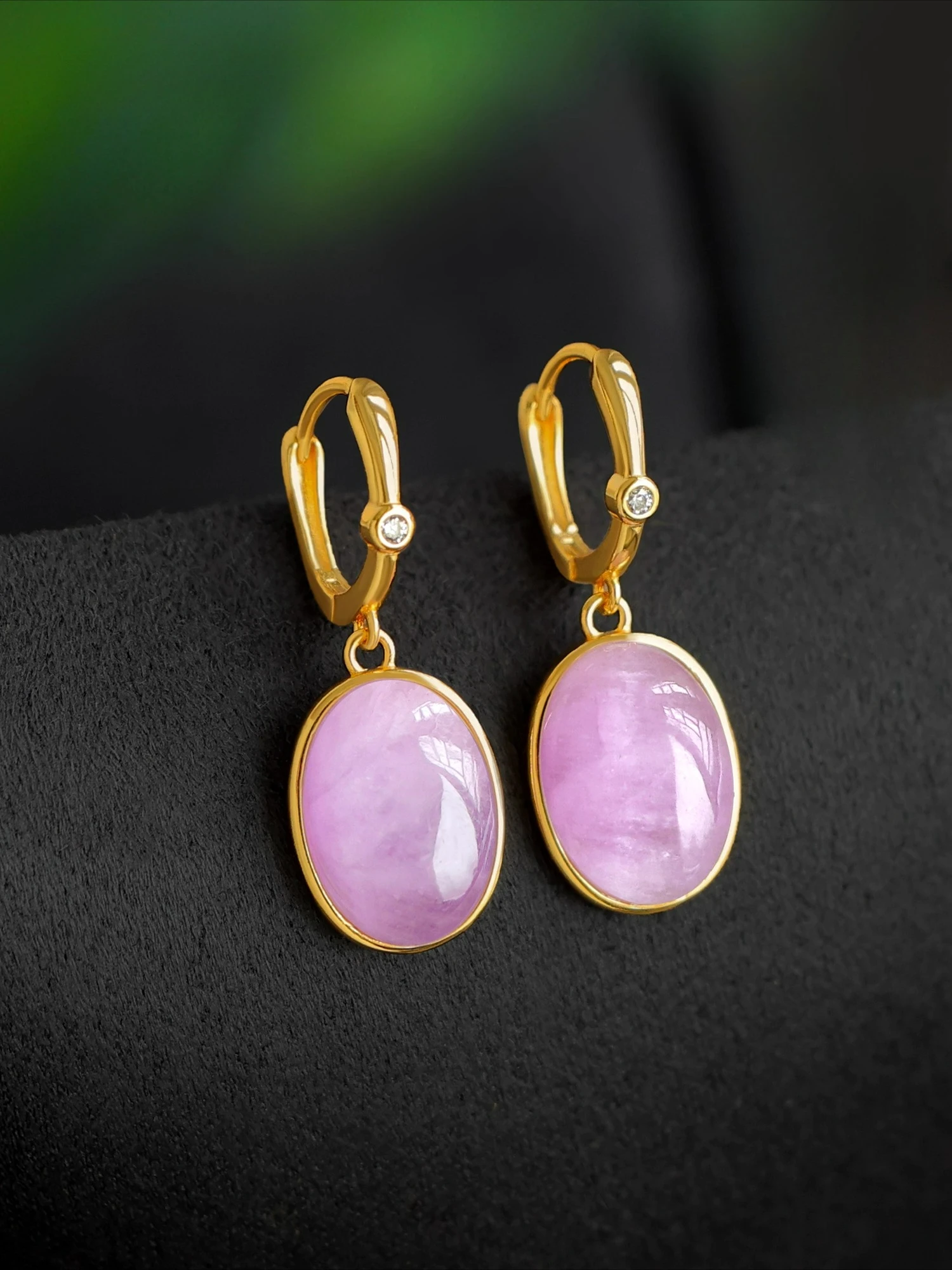 S925 Sterling Silver Cat's Eye Kunzite Earrings, Light Purple Crystal Jewelry, Luxury Minimalist Drops
S925 Sterling Silver Cat's Eye Kunzite Earrings, Light Purple Crystal Jewelry, Luxury Minimalist Drops