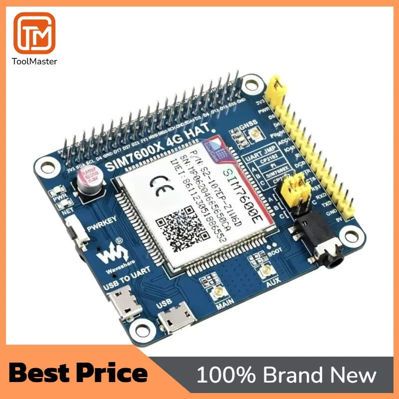 【Hot Sale】Professional OEM SIM7600E LTE Cat-1 HAT For Raspberry Pi 3G/2G/GNSS IoT/M2M Applications Southeast Asia West Asia Euro
【Hot Sale】Professional OEM SIM7600E LTE Cat-1 HAT For Raspberry Pi 3G/2G/GNSS IoT/M2M Applications Southeast Asia West Asia Euro