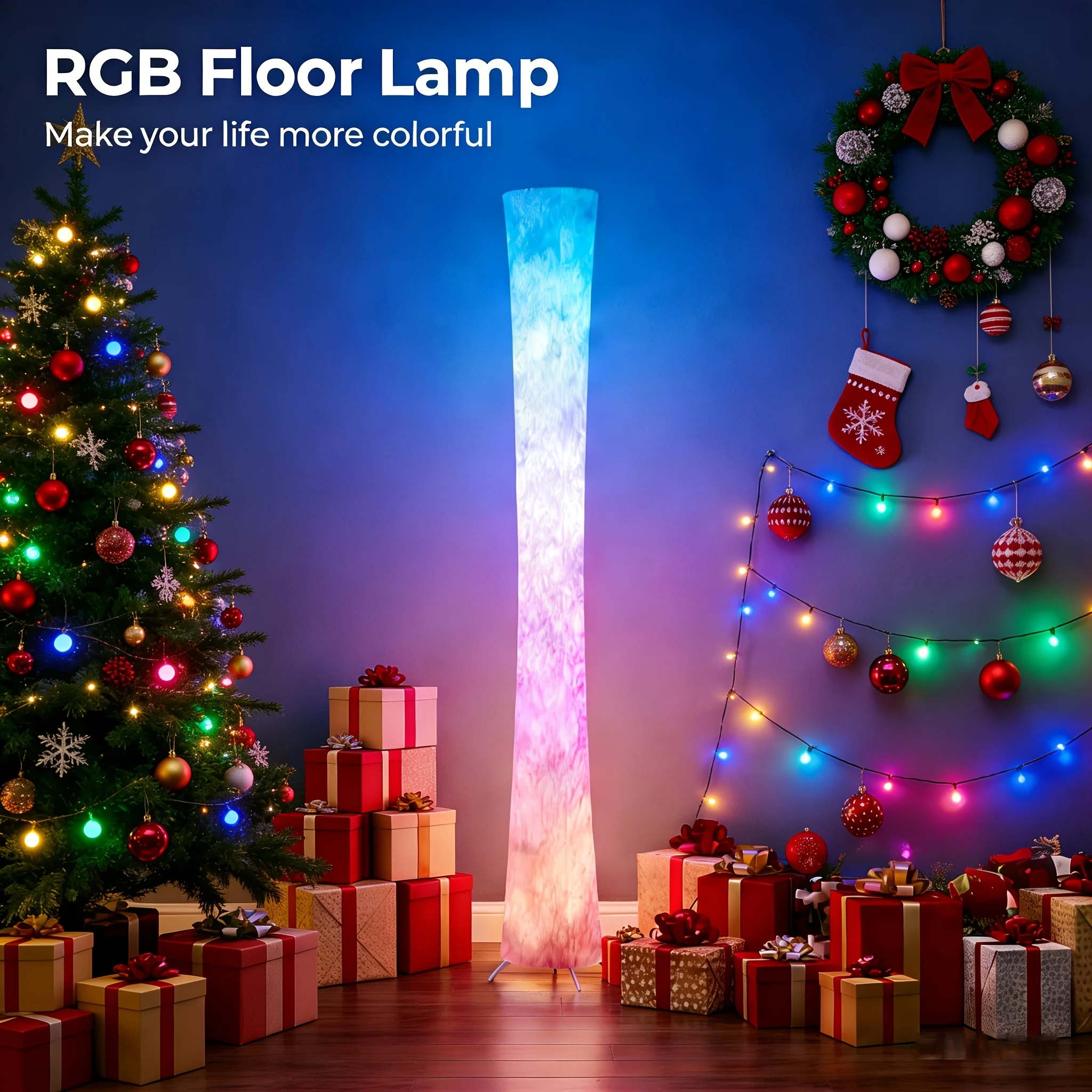 1/2pcs Smart RGB LED Floor Lamp with White Fabric Shade | Music Sync, Dimmable 629.92inch Colors, App & Remote Control | Perfect Color-Changing Lamp for Living Room, Bedroom & Office Decor | Gift for Valentine's Day JUYHGV
1/2pcs Smart RGB LED Floor Lamp with White Fabric Shade | Music Sync, Dimmable 629.92inch Colors, App & Remote Control | Perfect Color-Changing Lamp for Living Room, Bedroom & Office Decor | Gift for Valentine's Day JUYHGV