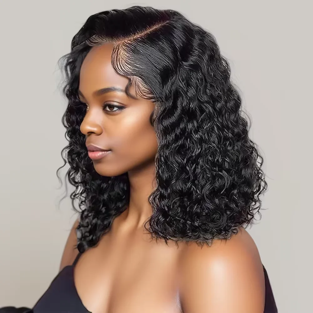 Pre Cut No Glue Water Wave 5x5 Bob Wigs Curly 7x5 Glueless Wig Human Hair Ready To Go Lace Frontal Wigs For Women Pre Plucked
Pre Cut No Glue Water Wave 5x5 Bob Wigs Curly 7x5 Glueless Wig Human Hair Ready To Go Lace Frontal Wigs For Women Pre Plucked