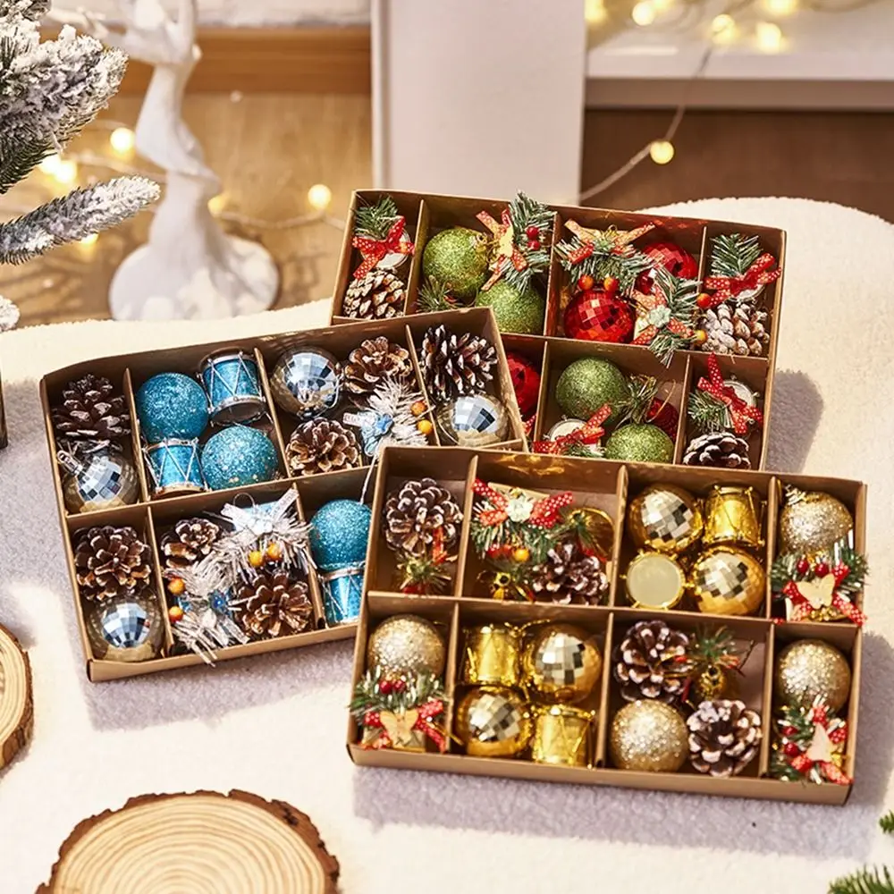 24Pcs/box Plastic Christmas Ball Shatterproof Decorative Christmas Tree Pendant Hanging Christmas Tree Ornaments
24Pcs/box Plastic Christmas Ball Shatterproof Decorative Christmas Tree Pendant Hanging Christmas Tree Ornaments