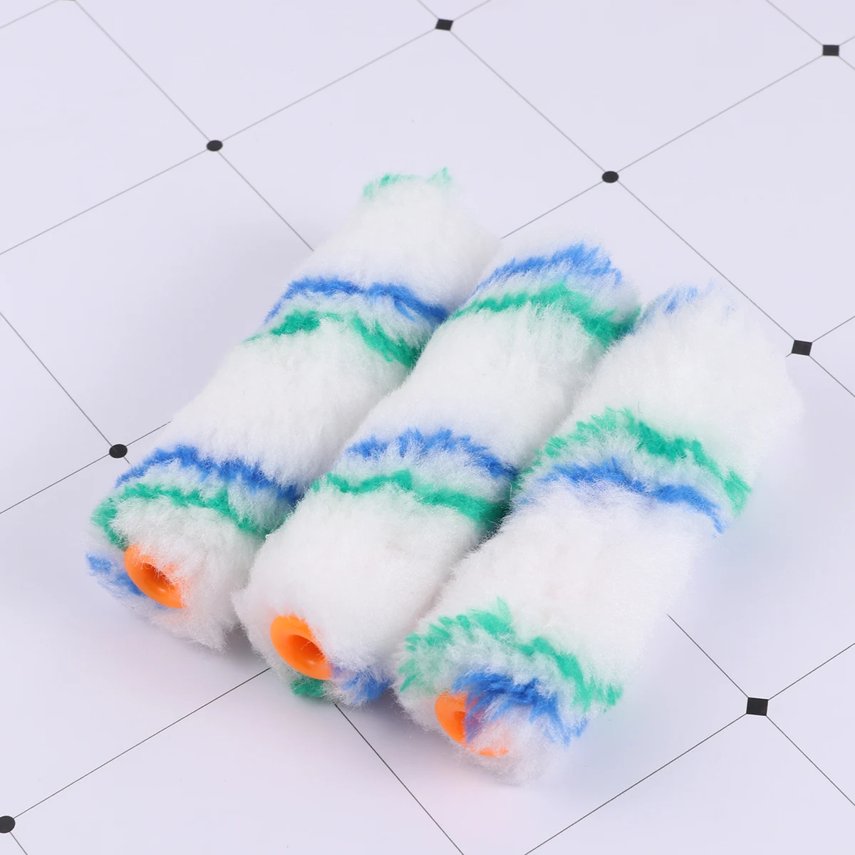 20pcs Paint Roller Brushes Wall Painting Supplies Kit Small House Nap Rolling Reusable Polyester Smooth Finish
20pcs Paint Roller Brushes Wall Painting Supplies Kit Small House Nap Rolling Reusable Polyester Smooth Finish