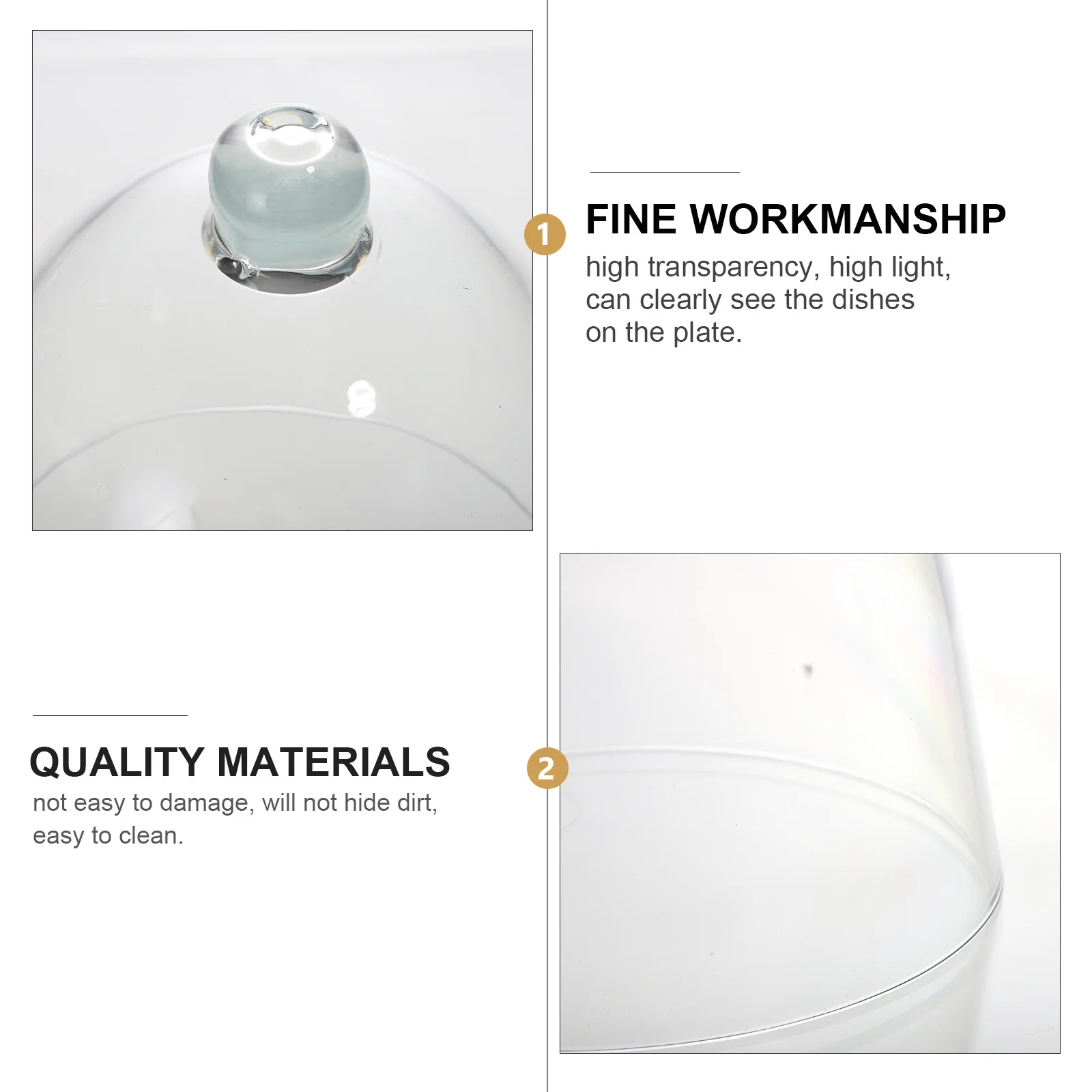 1Pcs Dustproof Cake Cover Transparent Dome Food Protector Large Capacity Sealing Lid Reusable Fresh Food Preservation Salad
1Pcs Dustproof Cake Cover Transparent Dome Food Protector Large Capacity Sealing Lid Reusable Fresh Food Preservation Salad