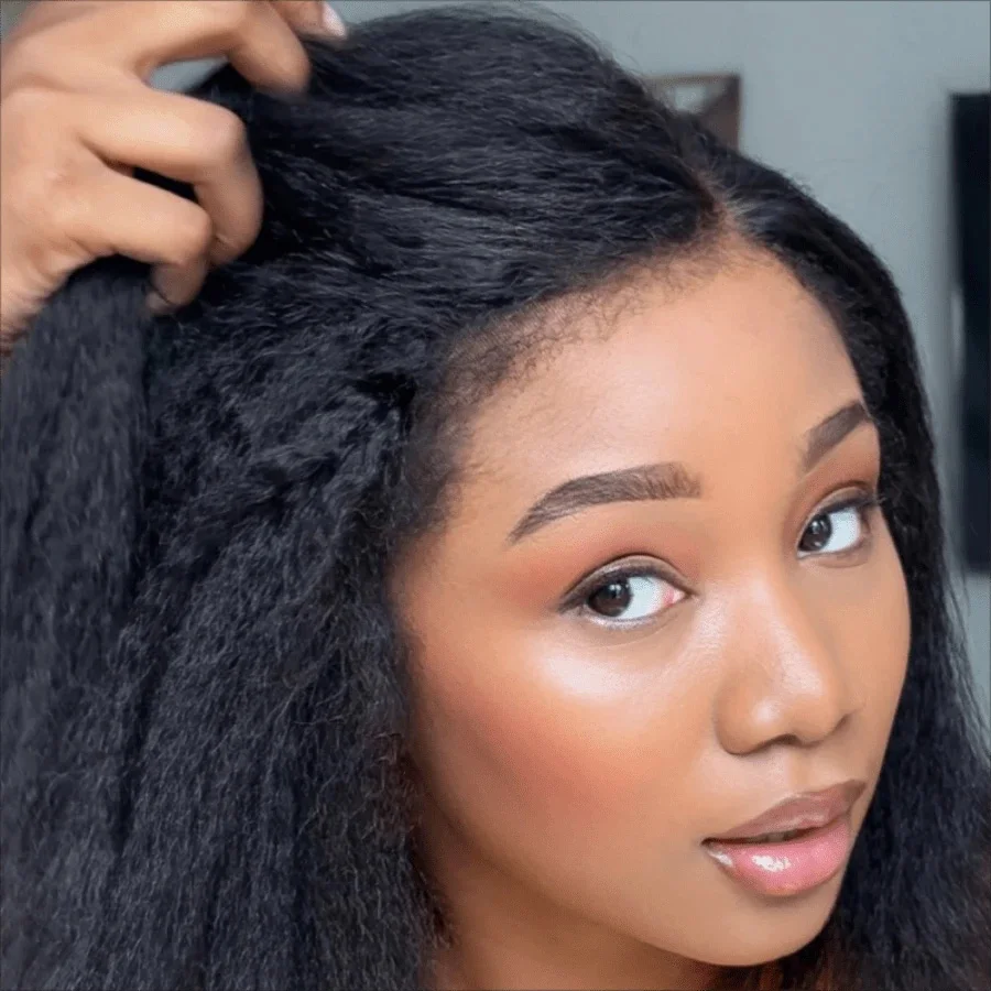 34 Inch Kinky Straight Lace Front Human Hair Wig 13x4 Transparent Lace Front Wigs Human Hair 200% Density
34 Inch Kinky Straight Lace Front Human Hair Wig 13x4 Transparent Lace Front Wigs Human Hair 200% Density