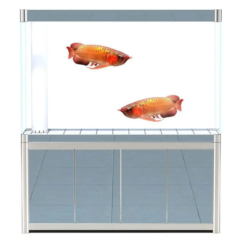 Household water-free filtration ultra-white glass partition screen fish tank
Household water-free filtration ultra-white glass partition screen fish tank