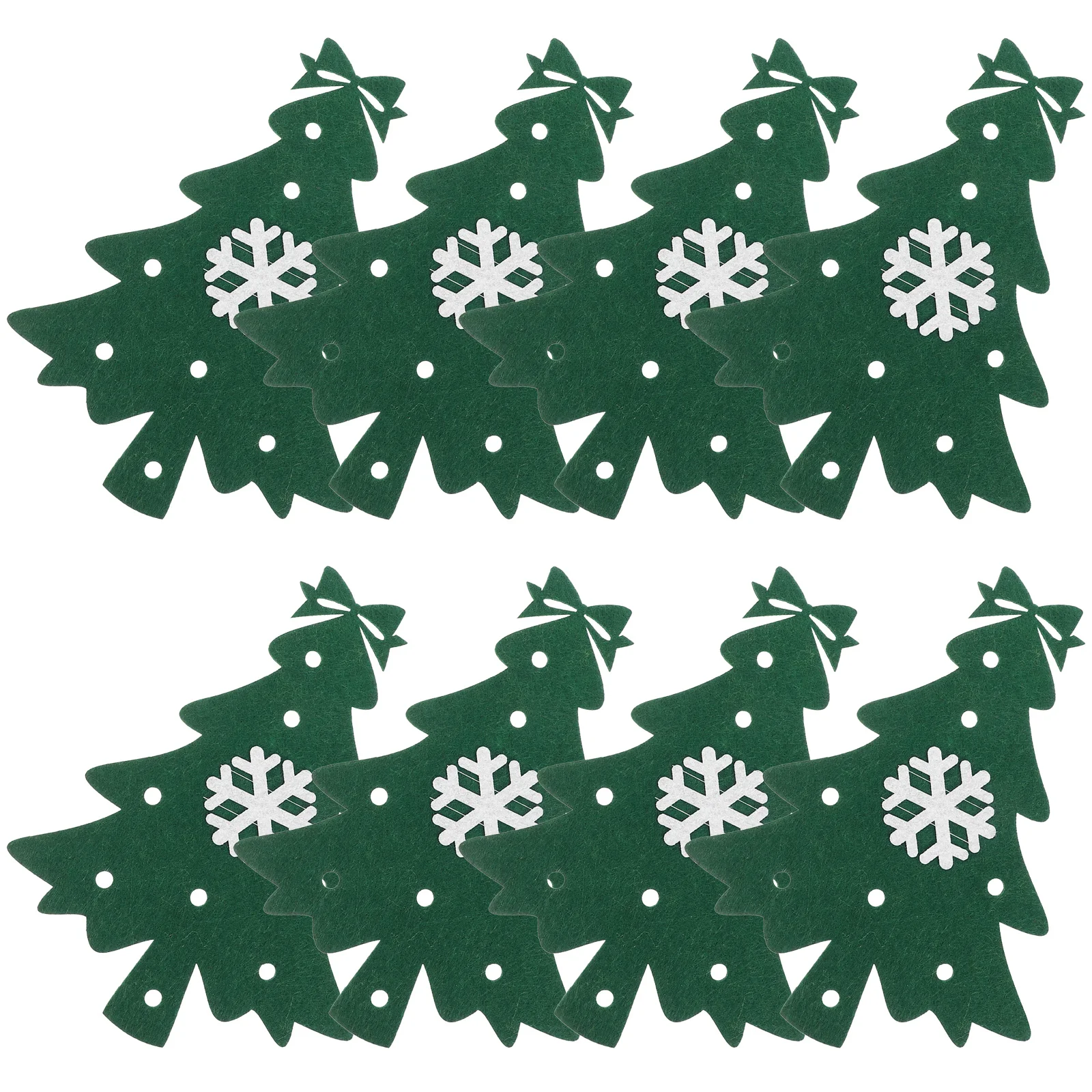 8 Pcs Christmas Tree Cutlery Set Cover Felt Cloth Silverware Bag Tableware Holder Holiday Christmas Utensil Pockets
8 Pcs Christmas Tree Cutlery Set Cover Felt Cloth Silverware Bag Tableware Holder Holiday Christmas Utensil Pockets