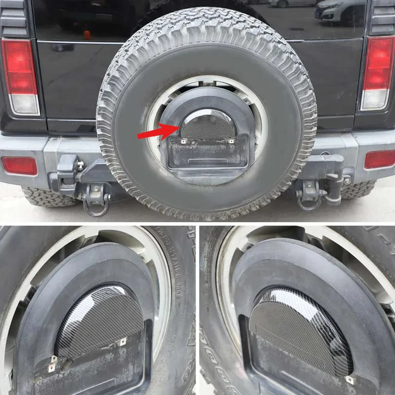 For Hummer H2 2003-2009 ABS Carbon Fiber Car Trunk Tailgate Rear Spare Tire Wheel Trim Cover Car Accessories(Replacement Parts)
For Hummer H2 2003-2009 ABS Carbon Fiber Car Trunk Tailgate Rear Spare Tire Wheel Trim Cover Car Accessories(Replacement Parts)