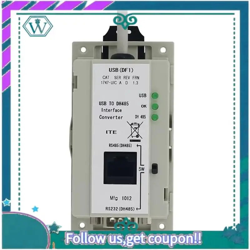 Модернизированный новый преобразователь интерфейса USB в DH485 1747-UIC RS-232 и порты RS-485, 3 светодиодных индикатора
Модернизированный новый преобразователь интерфейса USB в DH485 1747-UIC RS-232 и порты RS-485, 3 светодиодных индикатора