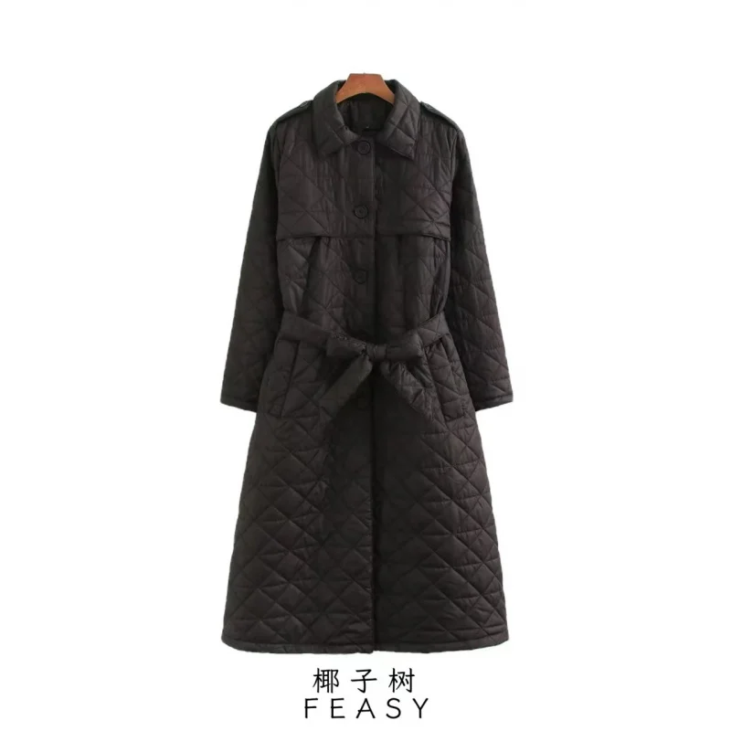 2025 European American Women's Fashion Hot-Selling Autumn and Winter New Quilted Embroidered Long Trench Coat Cotton Jac
2025 European American Women's Fashion Hot-Selling Autumn and Winter New Quilted Embroidered Long Trench Coat Cotton Jac