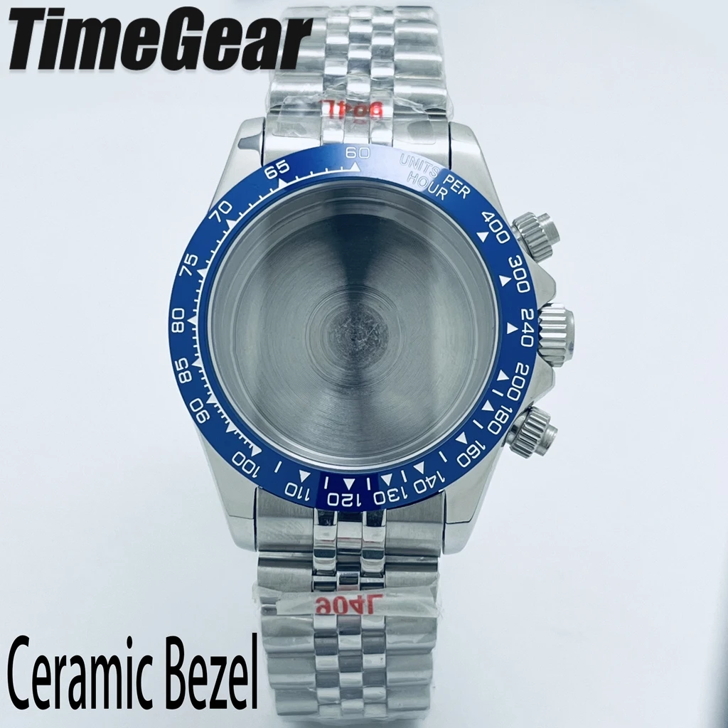 Silver Blue Ceramic Bezel 40mm VK63 Case Sapphire Crystal Ceramic Bezel Suitable For VK63 Quartz Movement Men's Watch Accessorie
Silver Blue Ceramic Bezel 40mm VK63 Case Sapphire Crystal Ceramic Bezel Suitable For VK63 Quartz Movement Men's Watch Accessorie