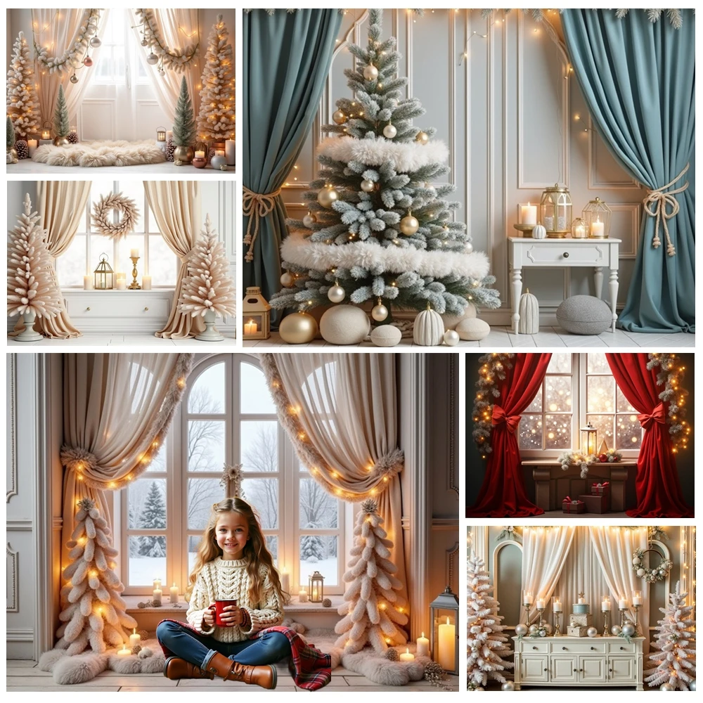 MOON.QG Christmas Curtains Background Photography Xmas Trees Window Light Custom Backdrop Decoration Photo Studio Decoration 
MOON.QG Christmas Curtains Background Photography Xmas Trees Window Light Custom Backdrop Decoration Photo Studio Decoration