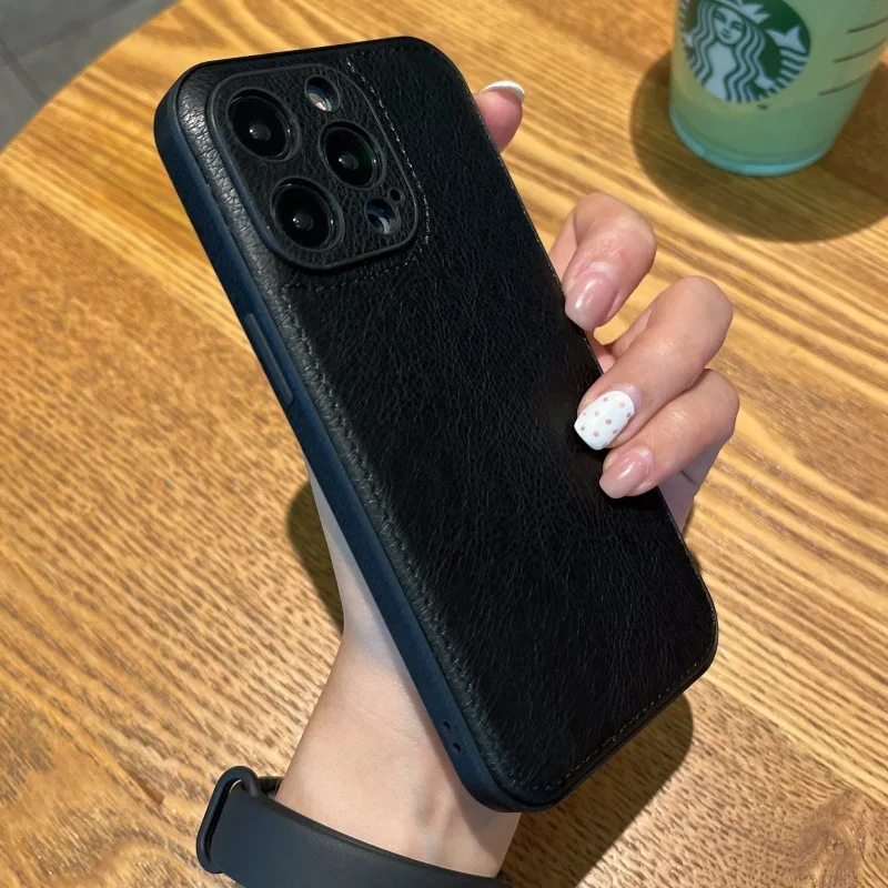 All Inclusive Luxury Leather Business Style Suitable for IPhone 16 15 14 13 12 11 ProMax Multi-color Phone Case Anti Drop
All Inclusive Luxury Leather Business Style Suitable for IPhone 16 15 14 13 12 11 ProMax Multi-color Phone Case Anti Drop