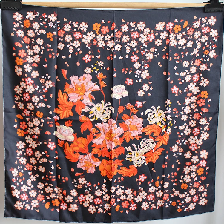 Twill Silk Scarf 90CM Women Square Head Bandanas 90 Shawls Bag Belt Decoration Head Hair Accessories Valentine's Day Gift
Twill Silk Scarf 90CM Women Square Head Bandanas 90 Shawls Bag Belt Decoration Head Hair Accessories Valentine's Day Gift