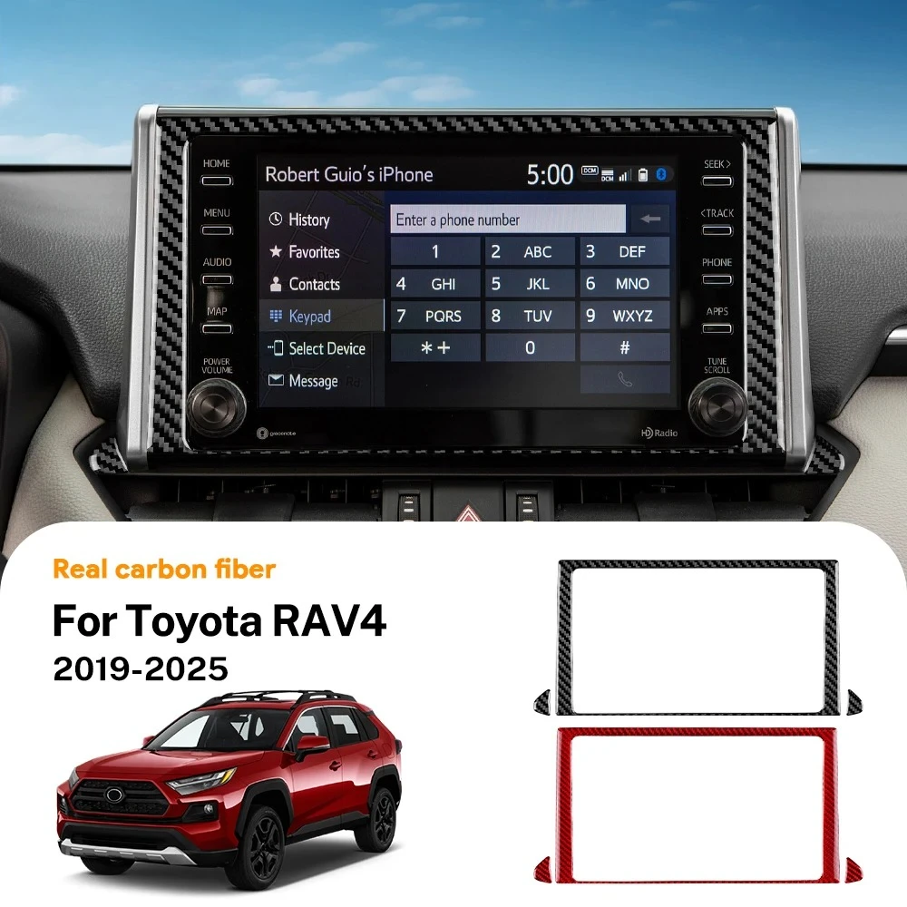 Real Soft Carbon Fiber Sticker For Toyota RAV4 XA50 2019 2020 2021 2022 2023 2024 2025 LHD RHD Car Center Navigation Screen Trim
Real Soft Carbon Fiber Sticker For Toyota RAV4 XA50 2019 2020 2021 2022 2023 2024 2025 LHD RHD Car Center Navigation Screen Trim