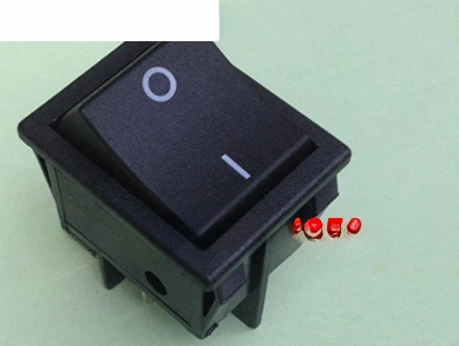10PCS Four legged two speed black large boat type switch with high current 16A rocker switch R210
10PCS Four legged two speed black large boat type switch with high current 16A rocker switch R210