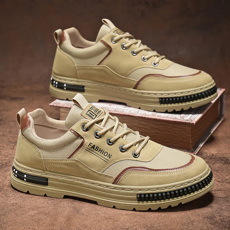 Winter Suede Boots Men British Fashion Breathable Outdoor Casual Walking Men's Sneakers Comfortable Leather Work Safety Boots
Winter Suede Boots Men British Fashion Breathable Outdoor Casual Walking Men's Sneakers Comfortable Leather Work Safety Boots