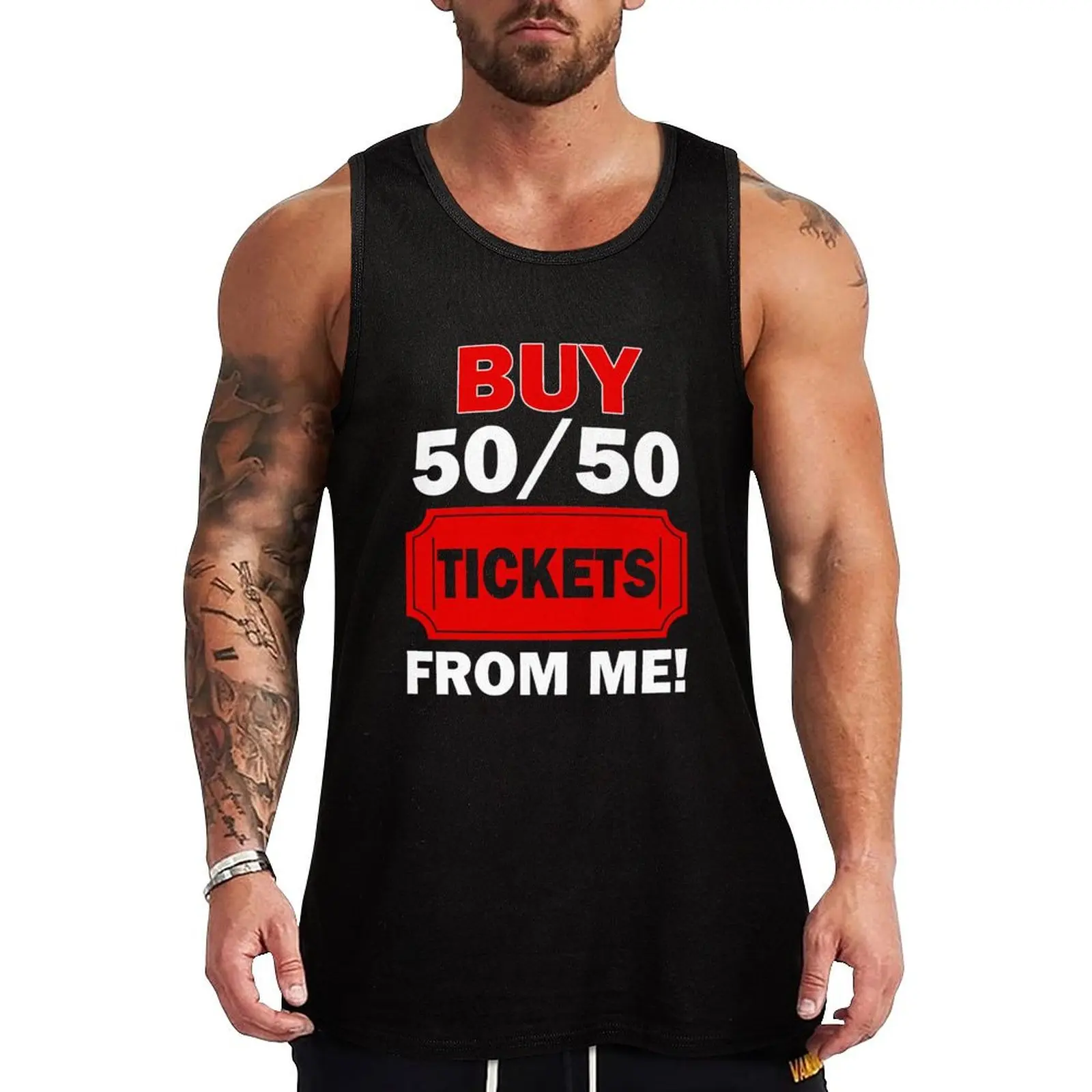 Buy 50 50 Tickets From Me Raffle Volunteer Fair Tank Top Construction Tank Top Workwear Sleeveless Wear
Buy 50 50 Tickets From Me Raffle Volunteer Fair Tank Top Construction Tank Top Workwear Sleeveless Wear