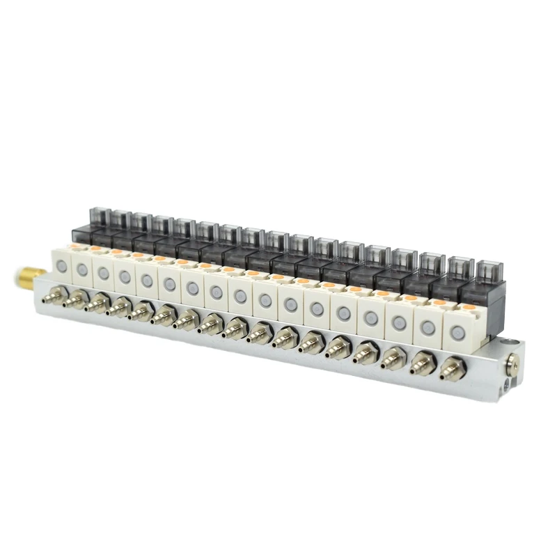 Miniature solenoid valve group and mianfood SY series OST pneumatic normally closed open to accept customized wholesale
Miniature solenoid valve group and mianfood SY series OST pneumatic normally closed open to accept customized wholesale