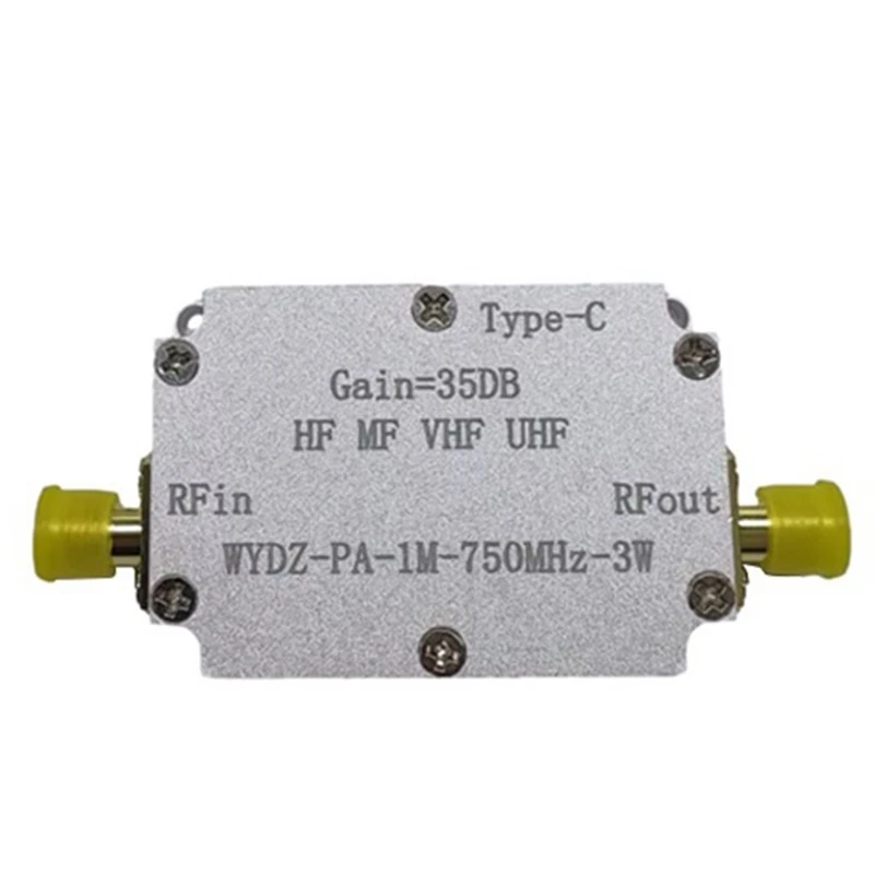 1 м-750 м 3 Вт HF FM VHF UHF Усилитель коротких волн со стандартным Fm-передатчиком, многофункциональная широкополосная Rf Плата усилителя
1 м-750 м 3 Вт HF FM VHF UHF Усилитель коротких волн со стандартным Fm-передатчиком, многофункциональная широкополосная Rf Плата усилителя