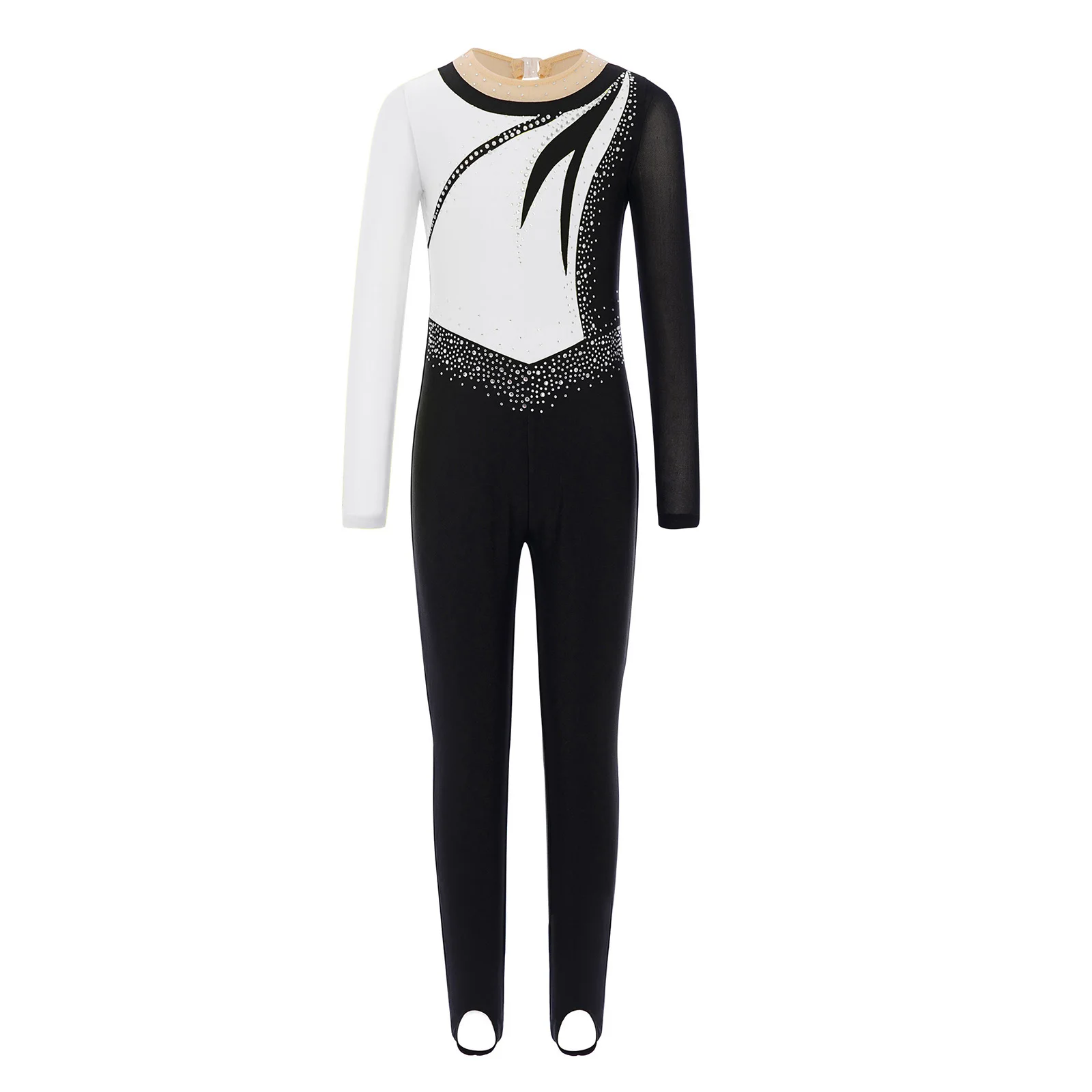 Kids Girls Shiny Rhinestones Ballet Dance Unitards Jumpsuit Gymnastics Leotard Artistic Figure Skating Performance Costume
Kids Girls Shiny Rhinestones Ballet Dance Unitards Jumpsuit Gymnastics Leotard Artistic Figure Skating Performance Costume