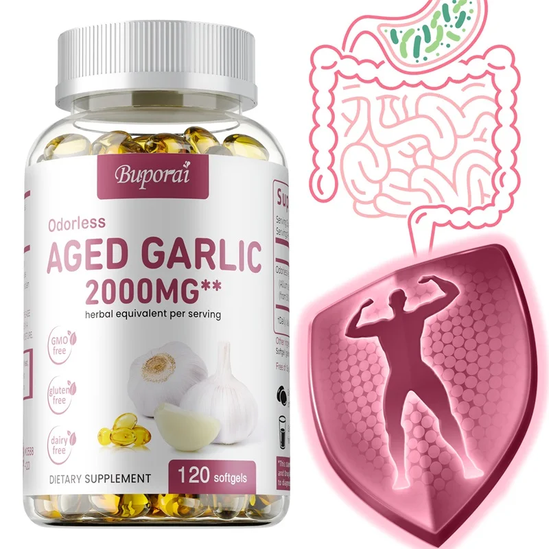 Odorless Aged Garlic - Balances Cholesterol, Good for Heart Health, Immunity Support, Dietary Supplement
Odorless Aged Garlic - Balances Cholesterol, Good for Heart Health, Immunity Support, Dietary Supplement