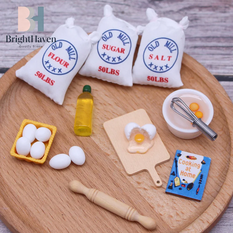1Set Dollhouse Miniature Simulation Whisk Flour Bag Modle DIY Doll House Accessories Furniture Decor B.H
1Set Dollhouse Miniature Simulation Whisk Flour Bag Modle DIY Doll House Accessories Furniture Decor B.H