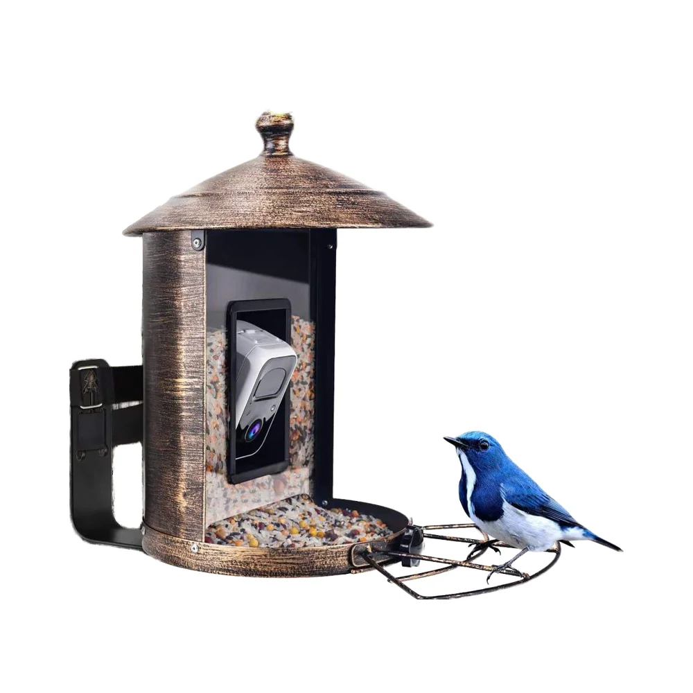 4MP HD Auto Capture Bird Watching Camera Nest Outdoor Garden Smart Bird Feeder with AI Identify Species for Water Application
4MP HD Auto Capture Bird Watching Camera Nest Outdoor Garden Smart Bird Feeder with AI Identify Species for Water Application