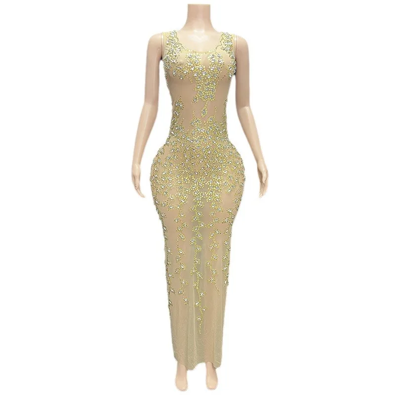 Модная и сексуальная прозрачная одежда на талии «рыбий хвост», автомобильное шоу, клубные ювелирные изделия с бриллиантами, длинное платье для ночного выступления, Vestido De Novia
Модная и сексуальная прозрачная одежда на талии «рыбий хвост», автомобильное шоу, клубные ювелирные изделия с бриллиантами, длинное платье для ночного выступления, Vestido De Novia