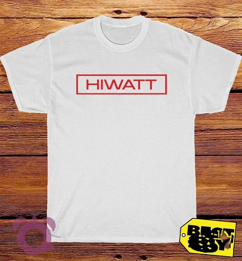 2025 New Hiwatt Guitar Amplifiers Logo Printed Unisex Street Fashion Trend Short Sleeved Pure Cotton Round Neck 
2025 New Hiwatt Guitar Amplifiers Logo Printed Unisex Street Fashion Trend Short Sleeved Pure Cotton Round Neck