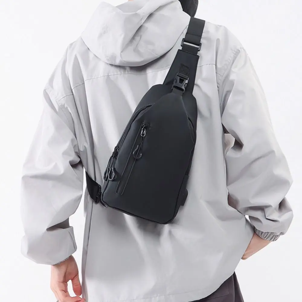 Multi-functional Men's Chest Bag Large Capacity Adjustable Strap Outdoor Crossbody Bag Oxford Cloth Usb Charging
Multi-functional Men's Chest Bag Large Capacity Adjustable Strap Outdoor Crossbody Bag Oxford Cloth Usb Charging